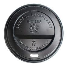 Load image into Gallery viewer, Black Hot Cup BIOLid