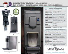 Load image into Gallery viewer, K-Cup® Compatible In-Room Brewer