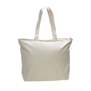 Extended Pet-Stay Canvas Tote