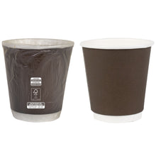 Load image into Gallery viewer, Dark Brown Wrapped Hot Cup