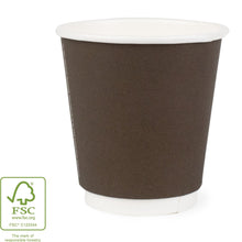 Load image into Gallery viewer, Dark Brown Wrapped Hot Cup