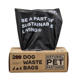 Dog Waste Bag Station with Trash Can
