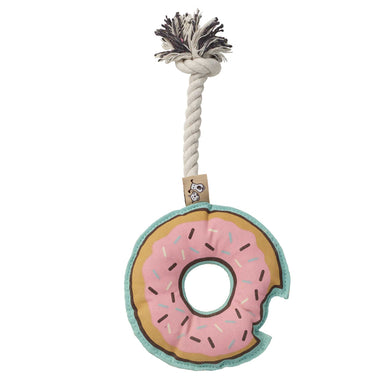 Tug and Fetch Dog Toy Donut
