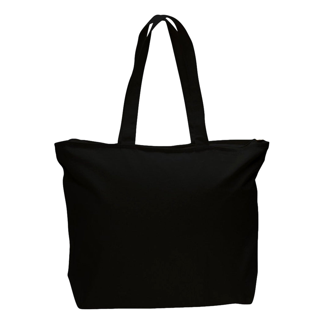 Extended Pet-Stay Canvas Tote