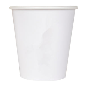 White BIO-Wrapped & BIO-Lined Hot Cup