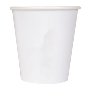 White BIO-Wrapped & BIO-Lined Hot Cup