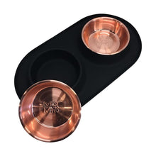 Load image into Gallery viewer, Pet Bowl Feeder &amp; Placemat Combo